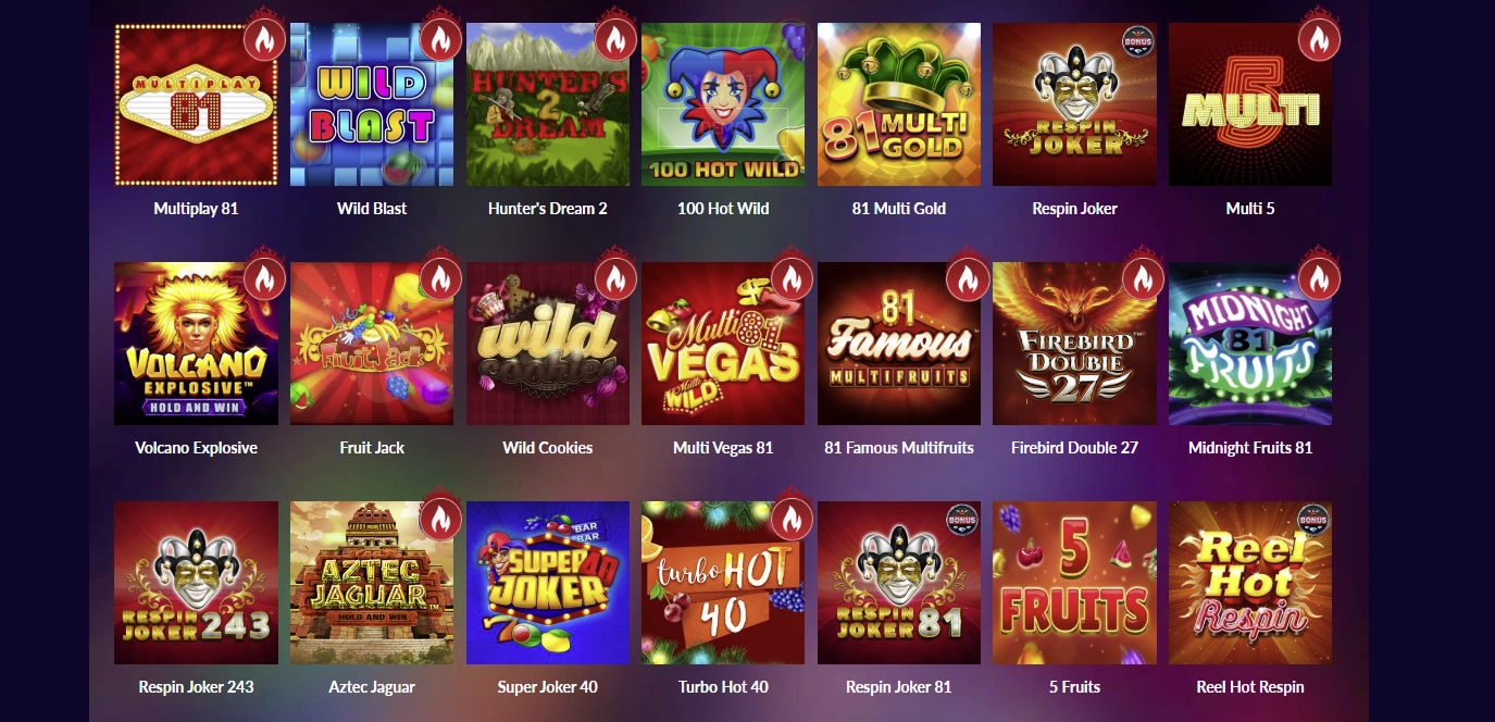 Lobby her Admiral Casino